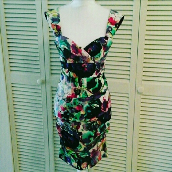 Nicole Miller Dresses & Skirts - Nicole Miller artelier dress size 2 spring floral